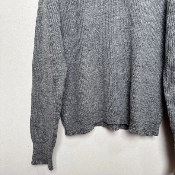 Hudson’s Bay Company Vintage Womens 44 England  Chunky Sweater In Grey - Picture 9 of 14
